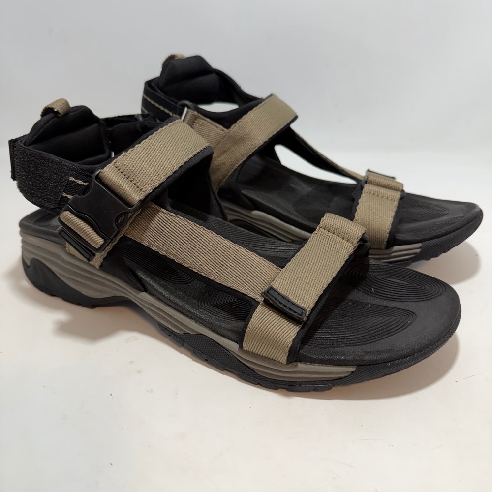 Dockers Bradley Sport Sandals Men’s Size 12M Tan Black Outdoor Comfort